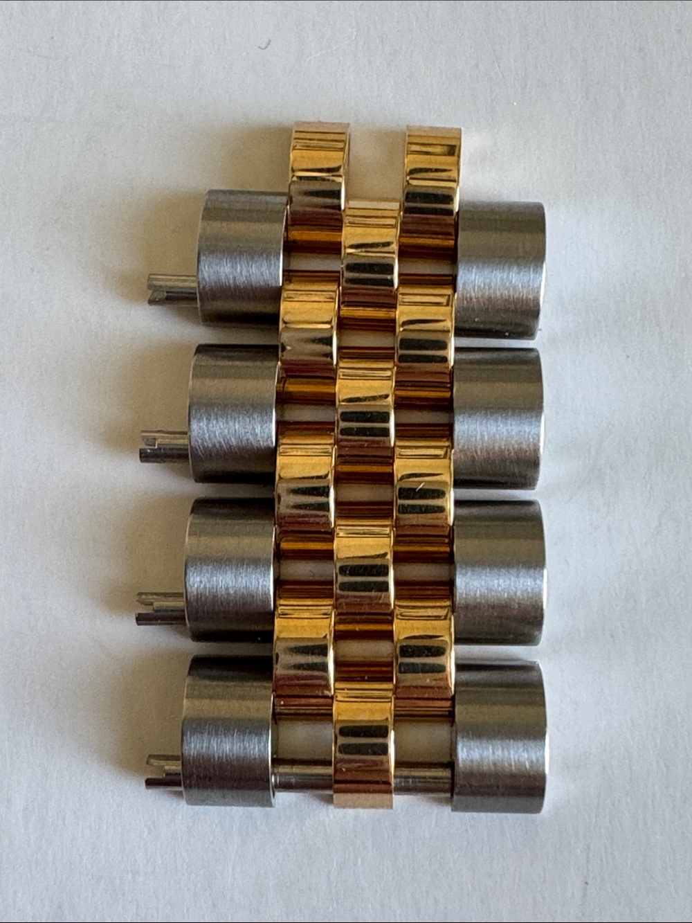 NEW Genuine Rolex Datejust 178243 Two-Tone Jubilee Bracelet Links – 4 OEM Links